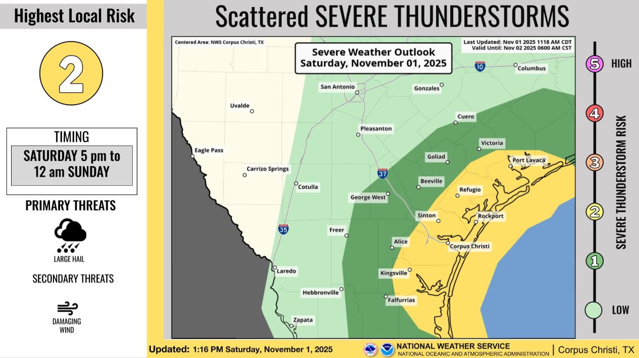 Telemundo - El NWS y el Centro de Predicción de Tormentas (SPC) acaban ...