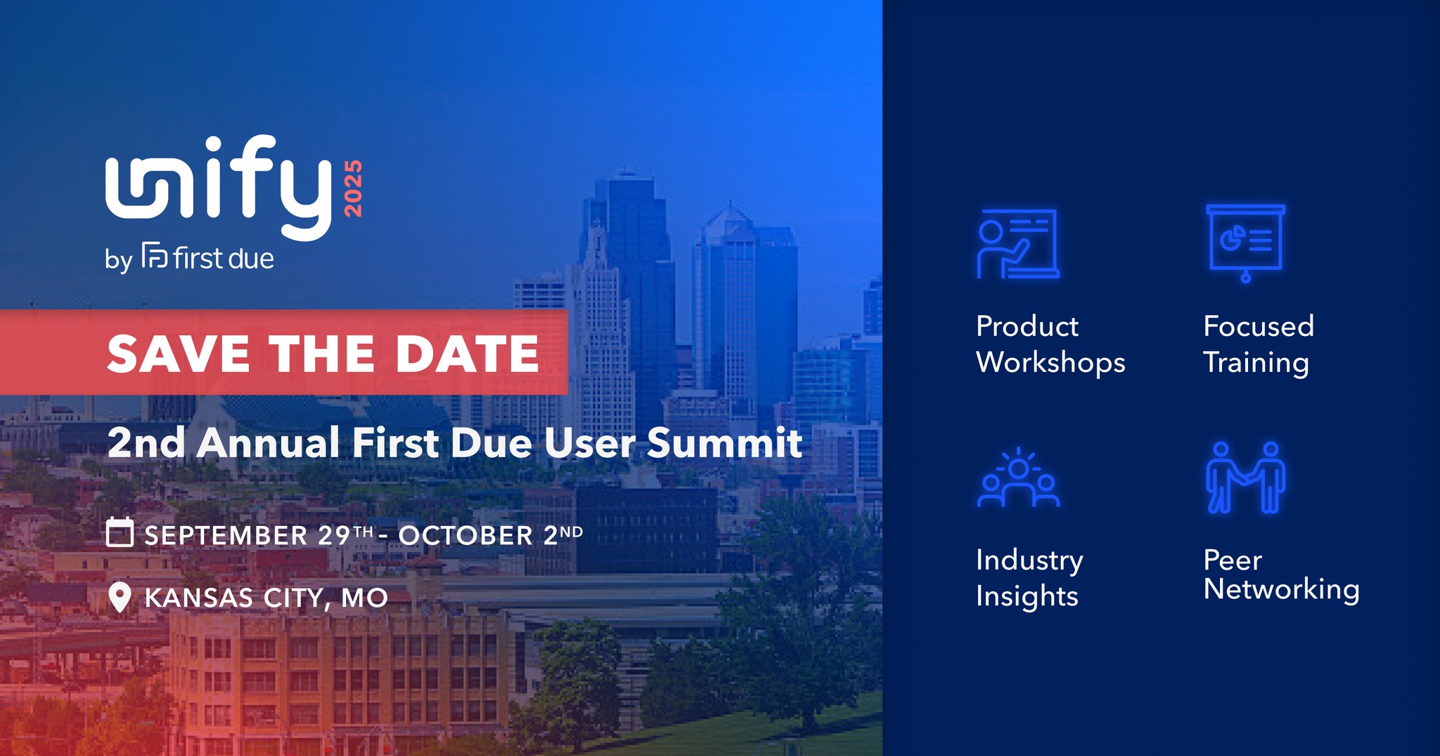 First Due - 🔔 Save the date for Unify 2025 🔔 Join us in... | Facebook
