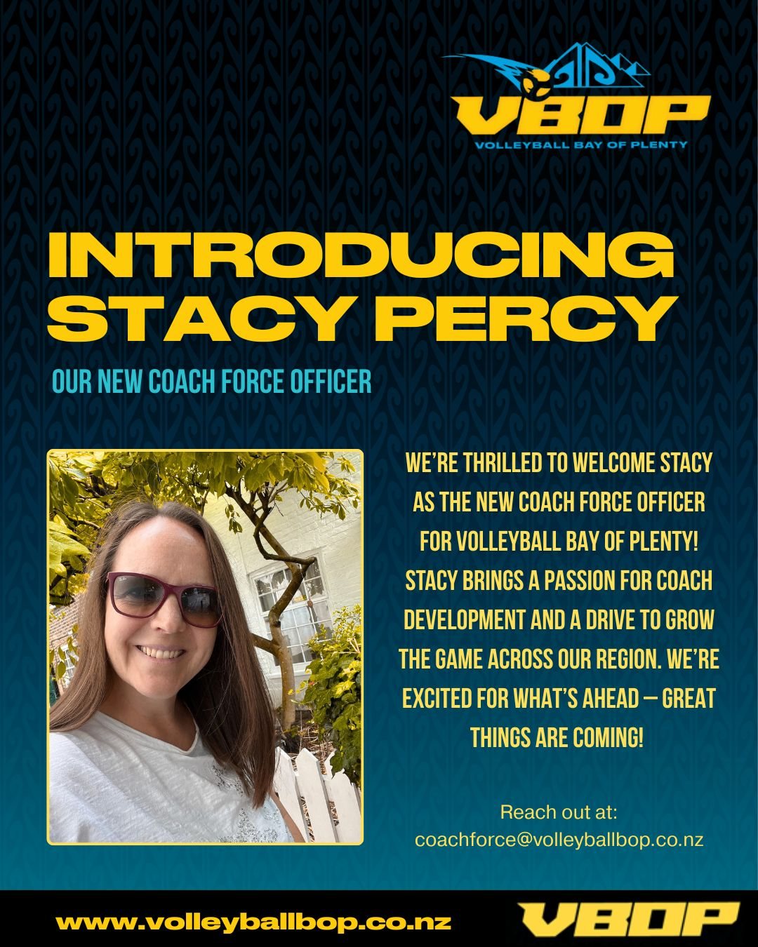 Volleyball - 🎉 We’re excited to welcome Stacy Percy as VBOP’s new ...
