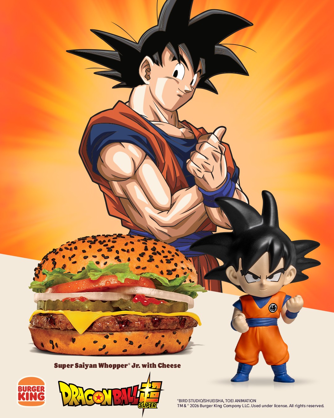 Ready to Power Up with Goku? ☄️ Come to Burger King and collect
