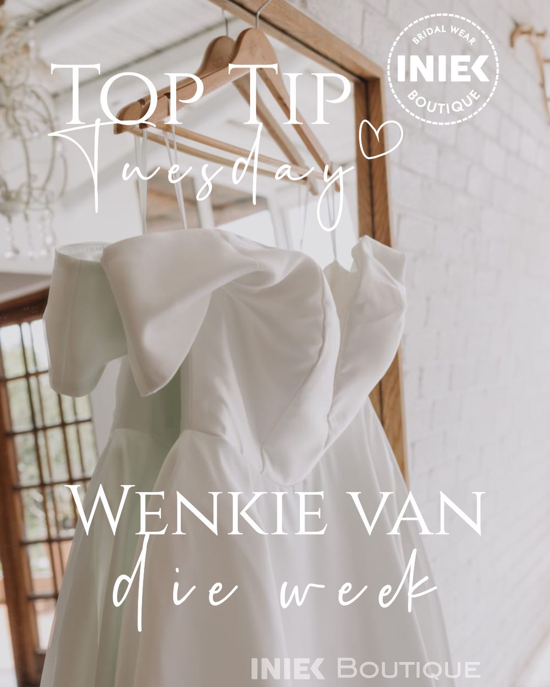 Iniek Boutique - 💬 Bruidsrok Fitting Mites Daar is soveel... | Facebook