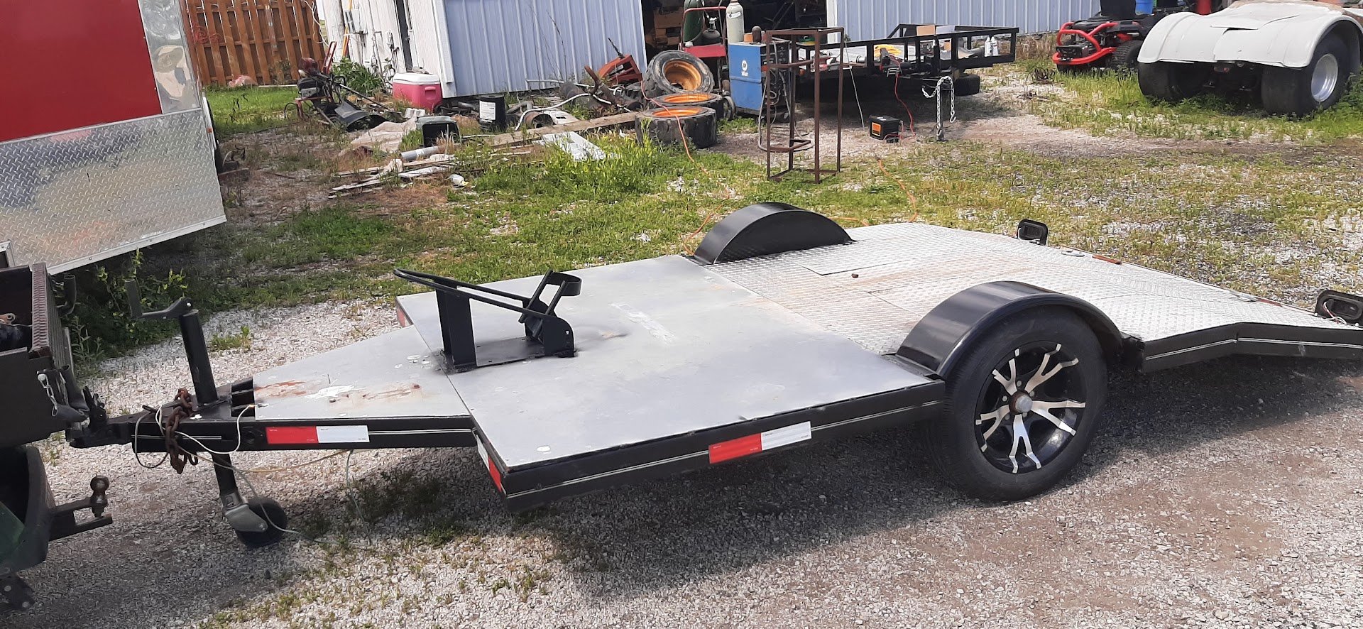 2024 Custom built Motorcycle trailer $2000 FIRM 1,2 or trike - Trailers ...