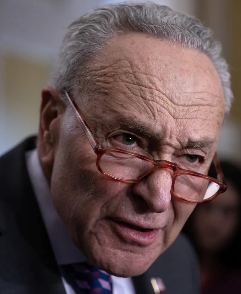 David - Chuck Schumer is infuriated that Trump is refusing to fund food ...