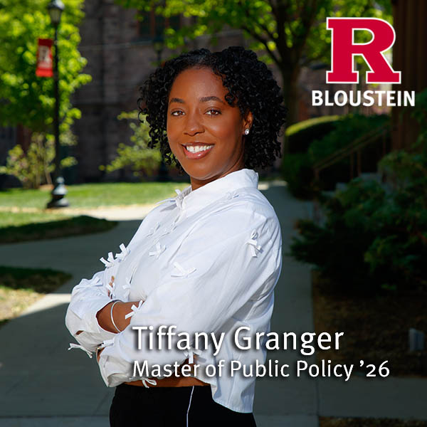 Rutgers - Tiffany Granger’s journey to #publicpolicy wasn’t linear, but ...