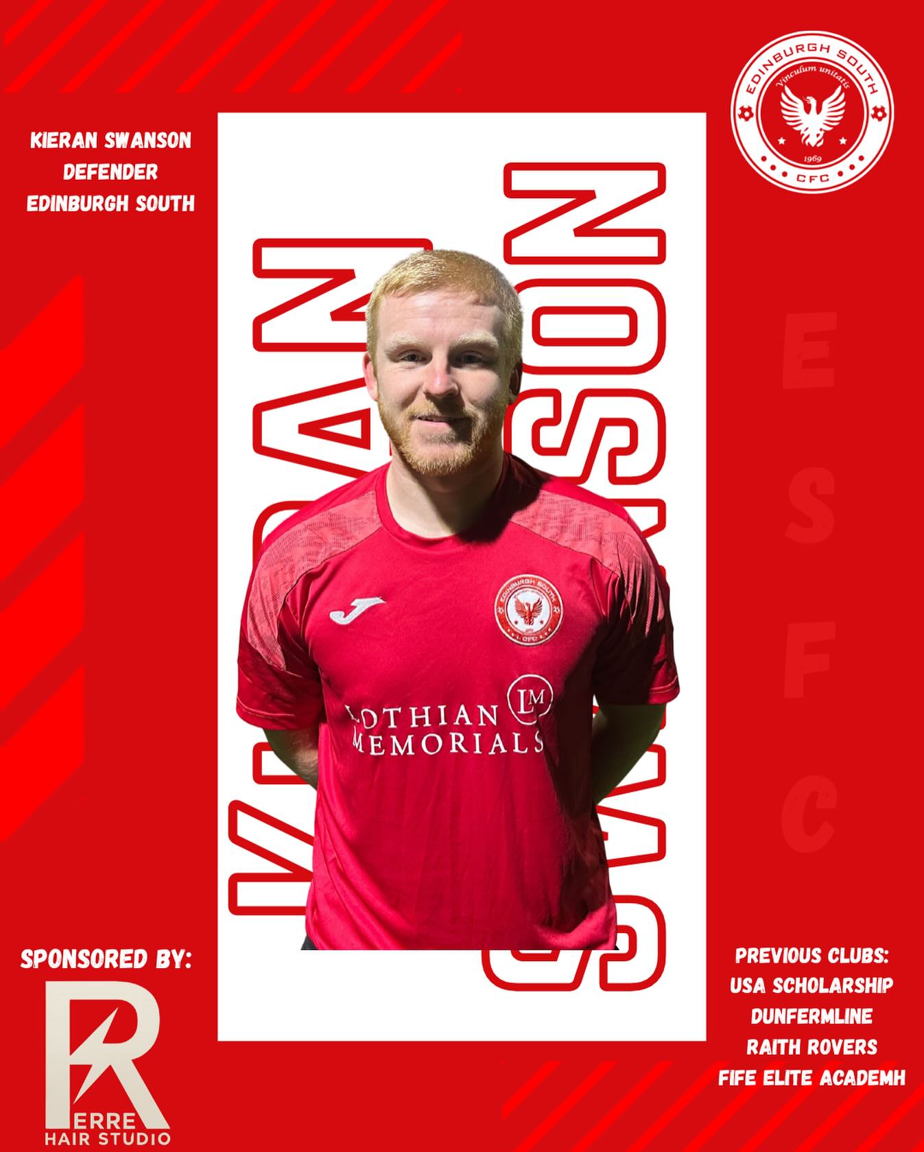 Edinburgh - 📣 SIGNING ANNOUNCEMENT We are delighted to welcome Kieran ...