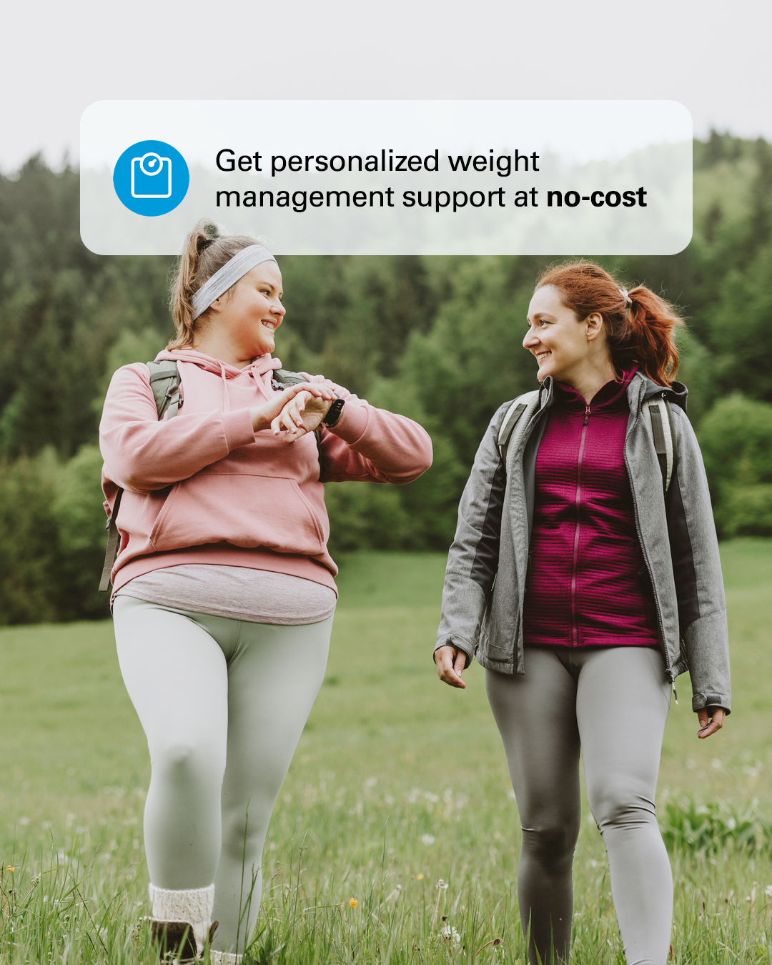 Weight management is so much easier when you have a program that fits your lifestyle. Eligible members can create a plan of their own when they join the Weight Management Program by