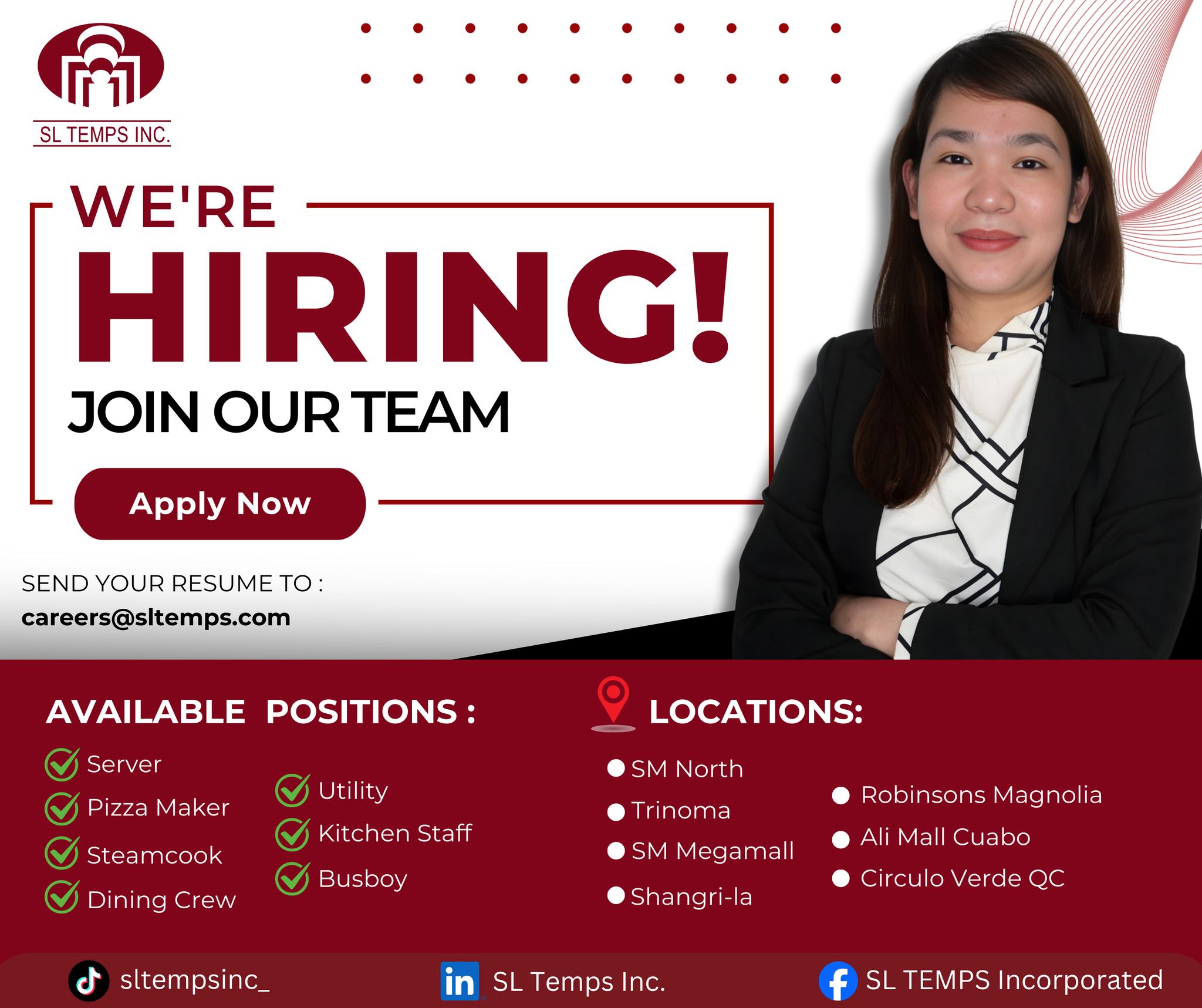 SL - 🚨 𝐔𝐑𝐆𝐄𝐍𝐓 𝐇𝐈𝐑𝐈𝐍𝐆 | 𝐒𝐓𝐀𝐑𝐓 𝐀𝐒𝐀𝐏 🚨 Looking for a stable job with ...