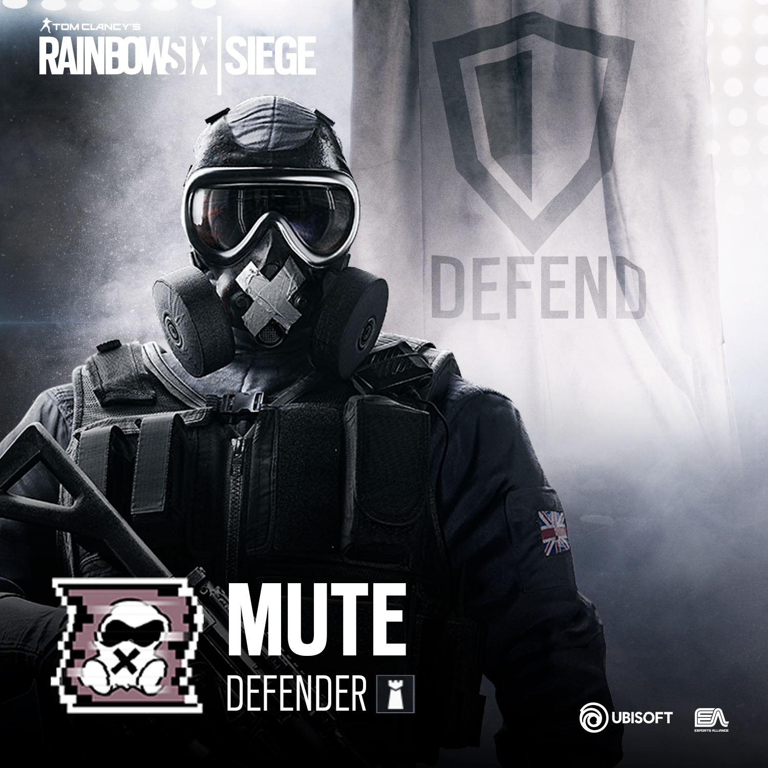 Rainbow Six Esports Thailand ประเทศไทย - 1.Mute (Defender) หน่วยรบ SAS ...