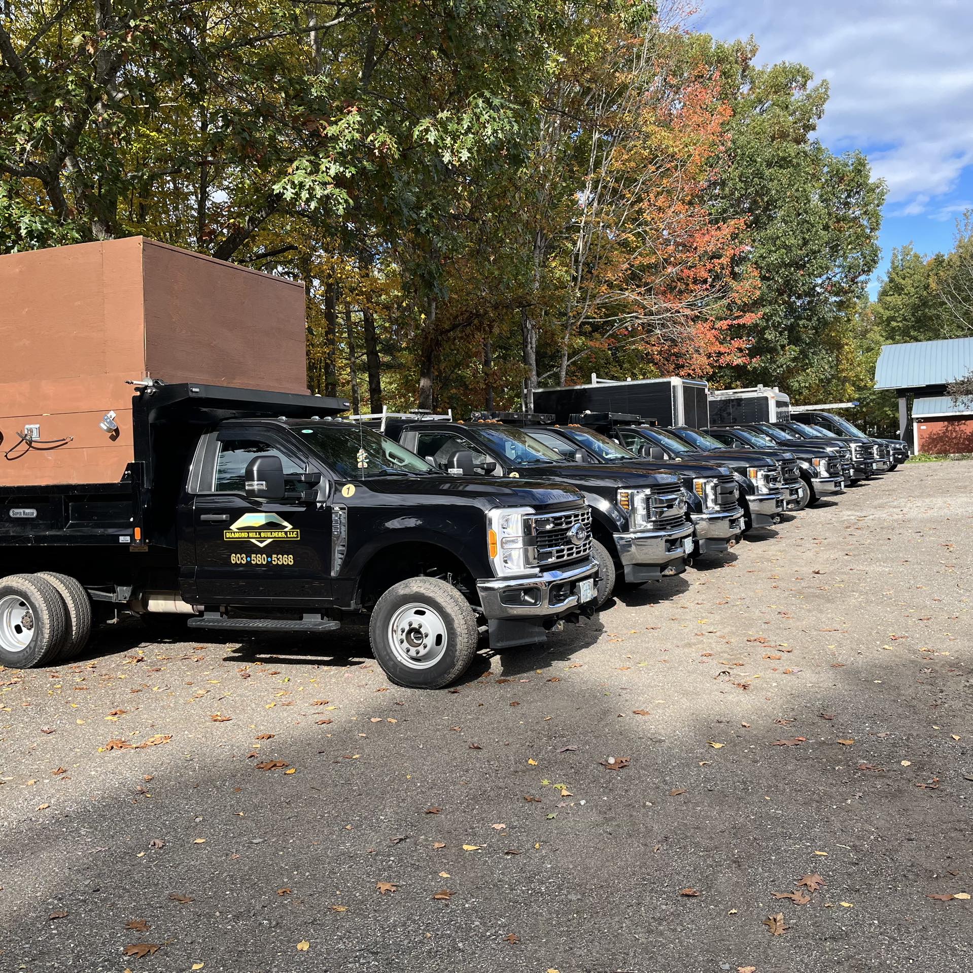 Operation Fall Cleanup is underway. 🍂 The DHB landscaping crew is on ...