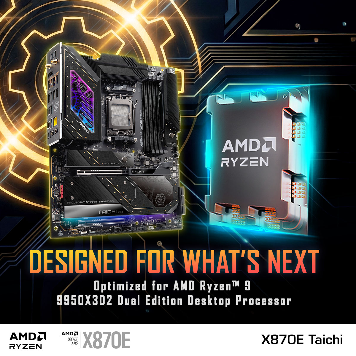 ASRock X570 Taichi Ryzen 9 5900X セット Ryzen対応X570とB550 