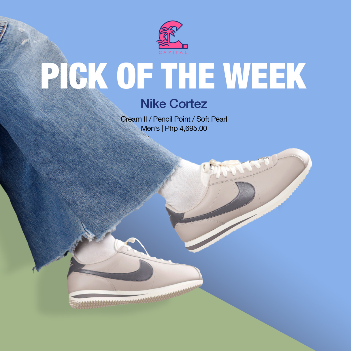 ? Pick of the Week: Nike Cortez in Cream II/Pencil Point/Soft 