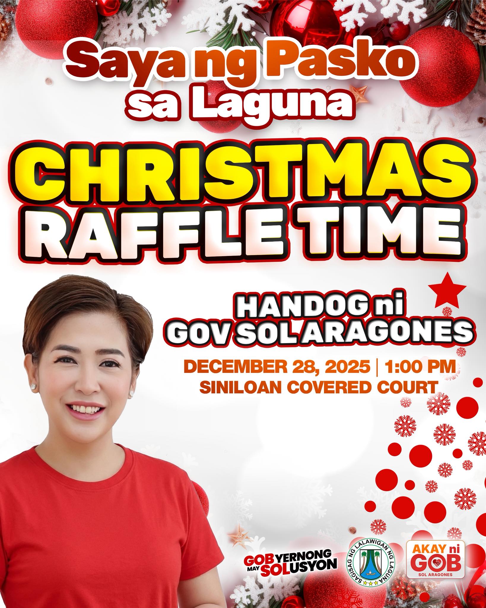 Sol - NGAYONG SUNDAY NA‼️ Ito po ay para sa 4th district-B. 1,000 ...