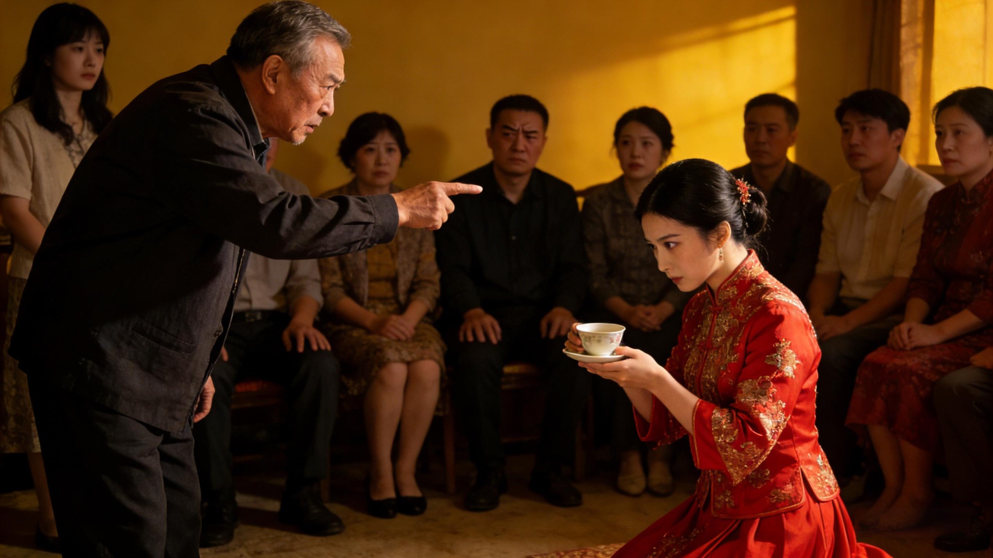 好劇播不停 - 敬茶時公公立規矩：婚後上交160萬年薪，否則別叫爸；我乖巧跪下，端起茶杯，眾人以為我屈服，我卻宣布了3... | Facebook