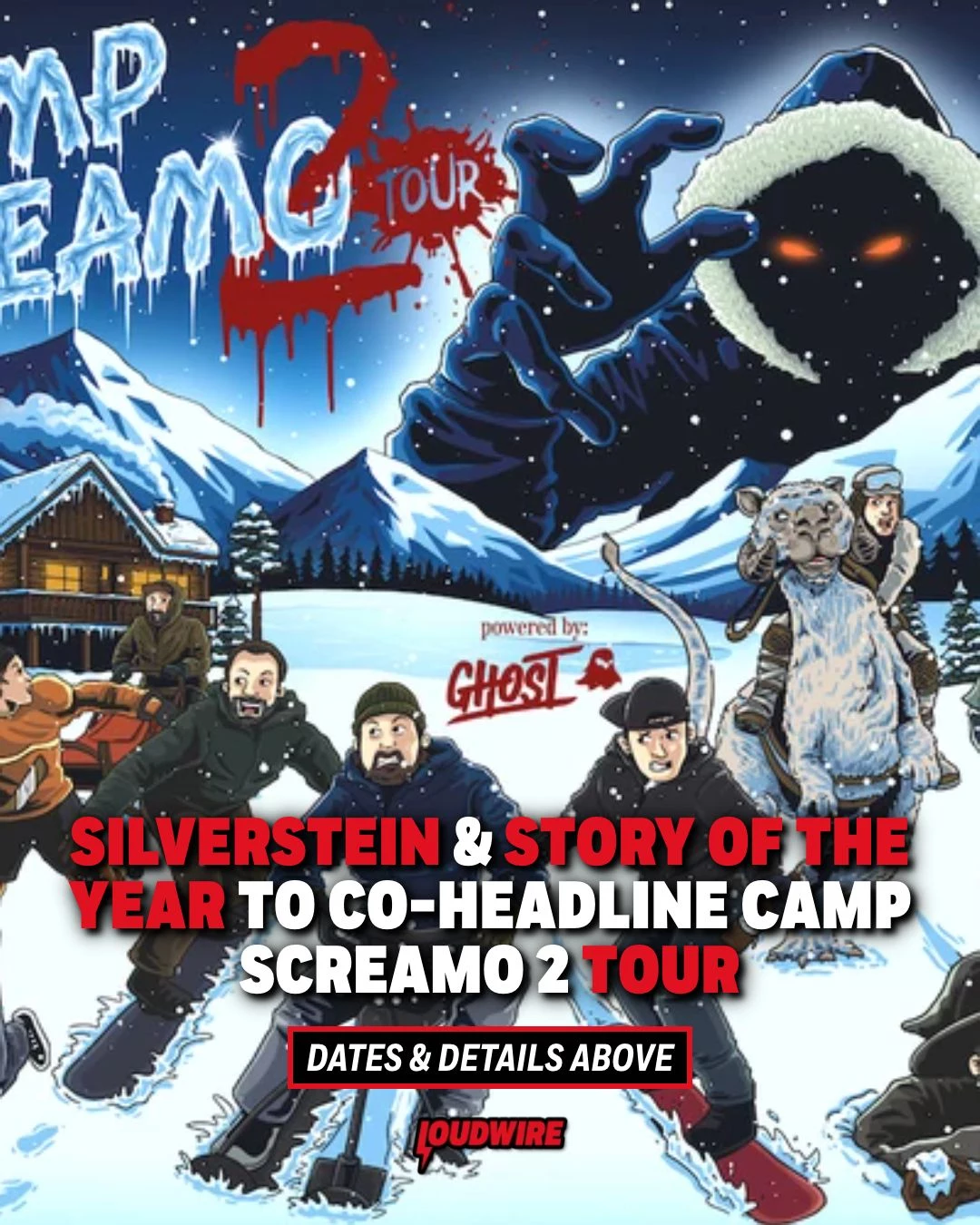 Silverstein スクリーモ　screamo Camp Screamo 2: Silverstein, Story of the Year, Stand Atlantic +