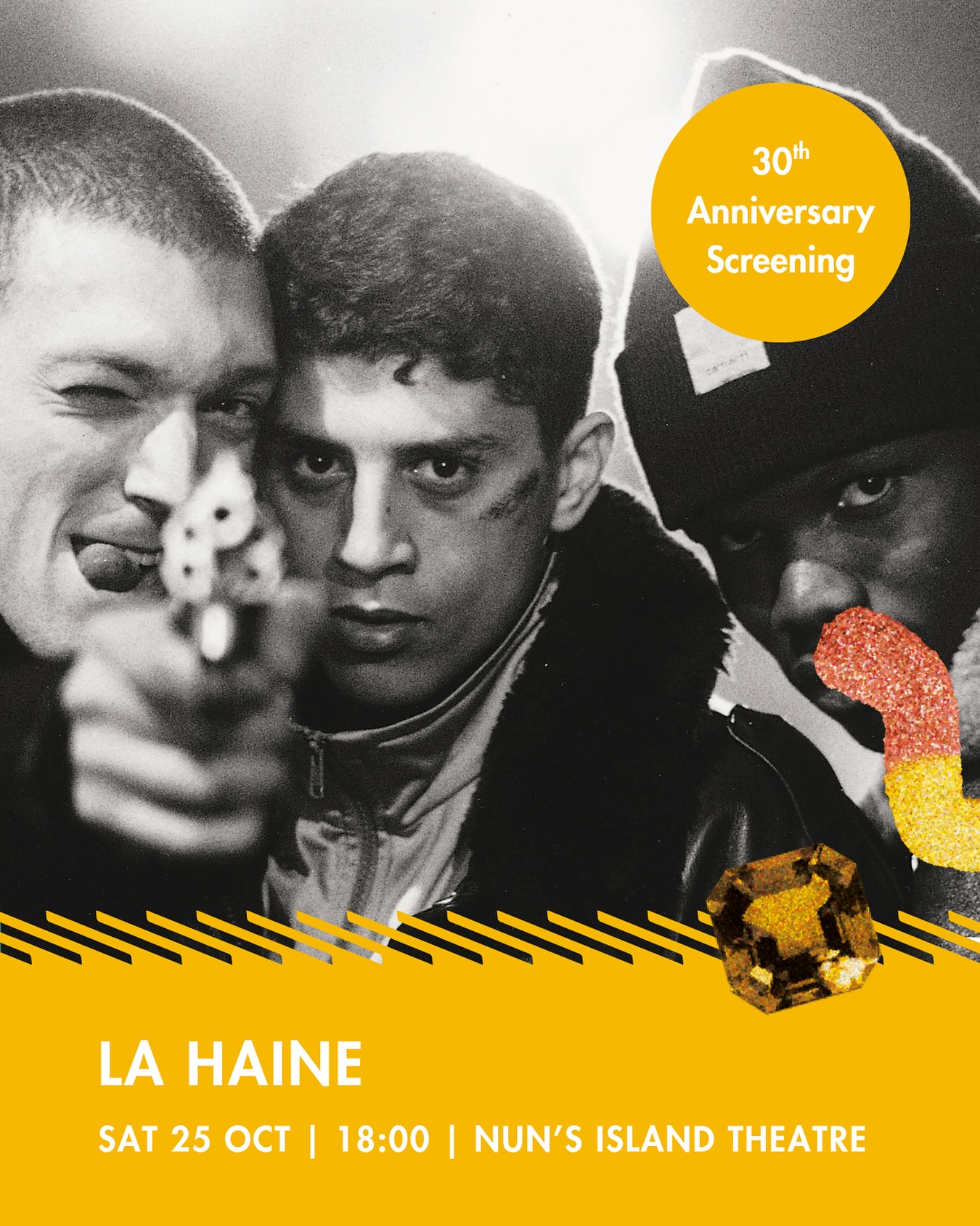 Hang out with Vinz, Saïd and Hubert on the big screen this weekend