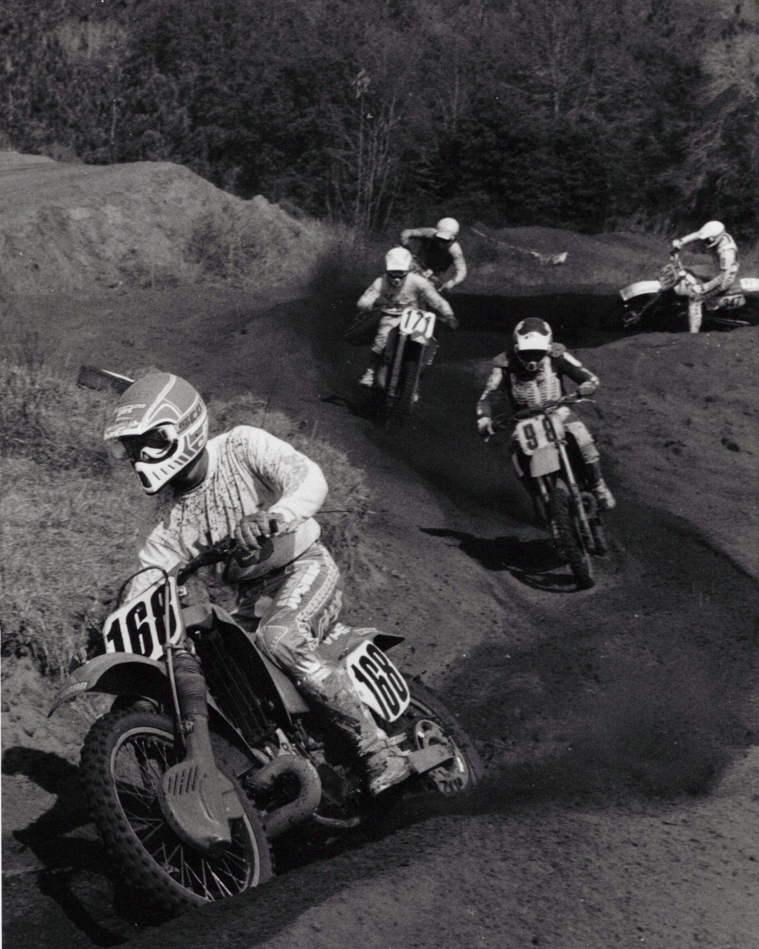 Rider - I've been scanning a big folder of motocross images by ...