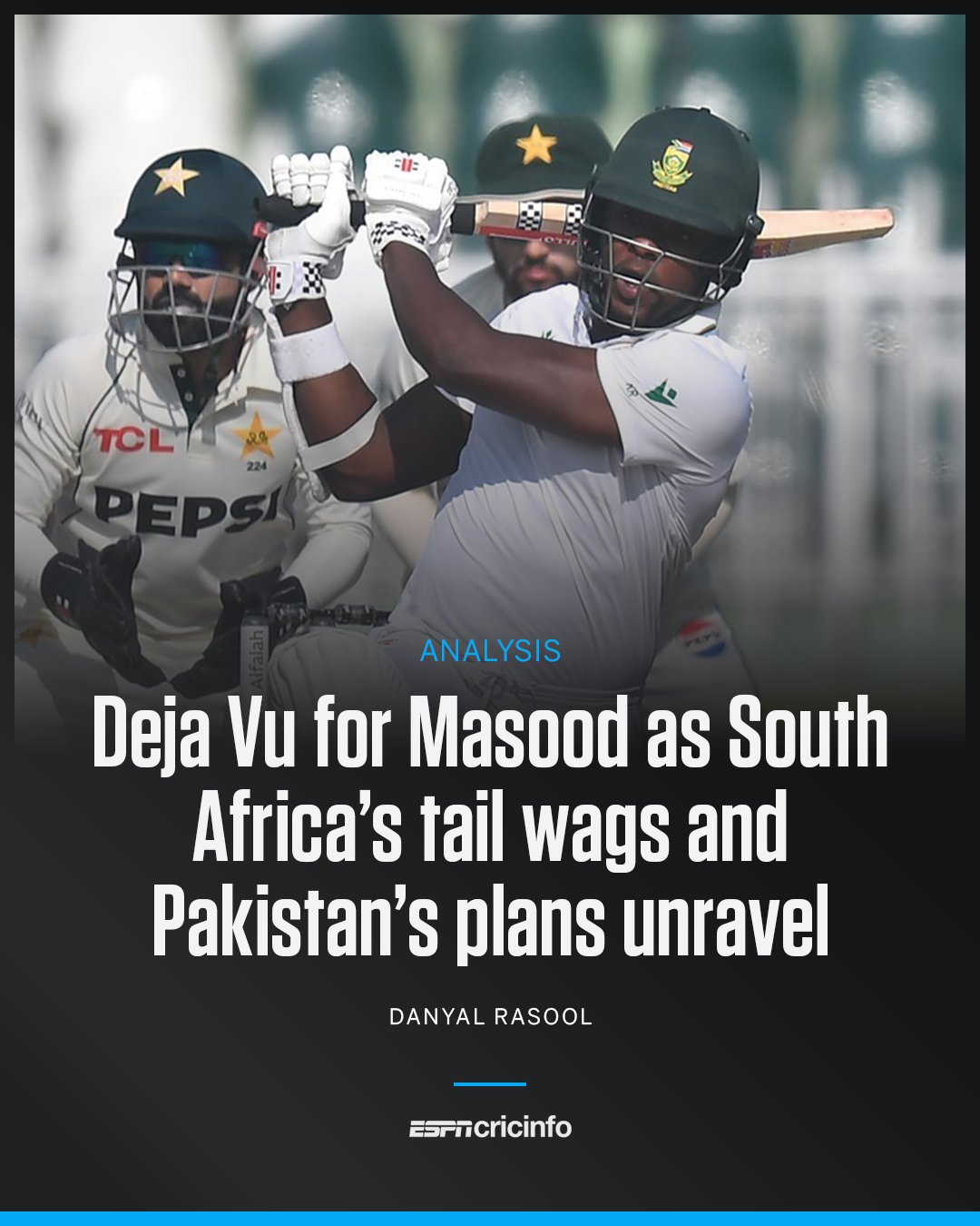 ESPNcricinfo - Yet again, South Africa's lower order thrived against ...