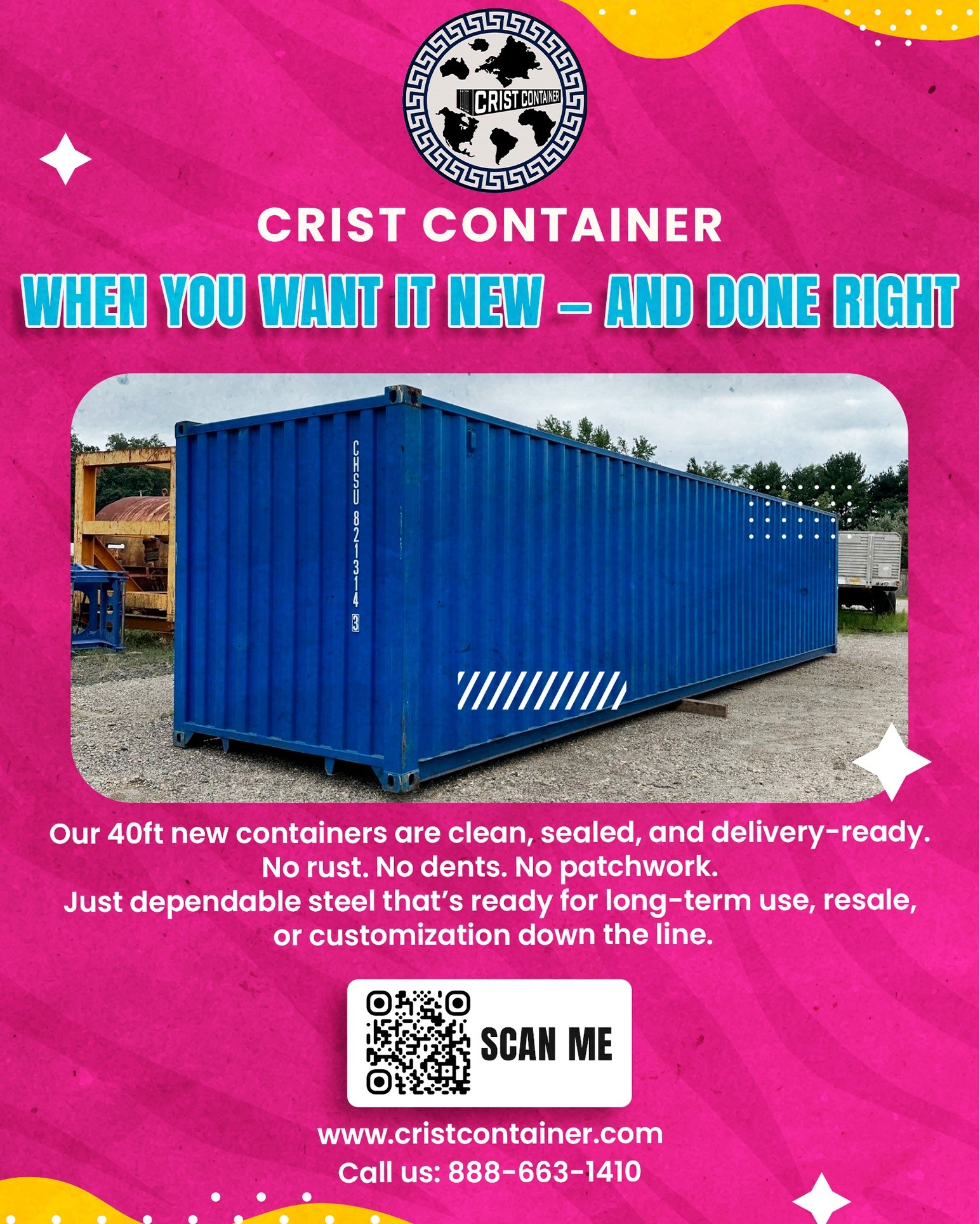 🚛 40FT CONTAINERS FOR SALE – MORE SPACE, MORE POSSIBILITIES Need a long ...