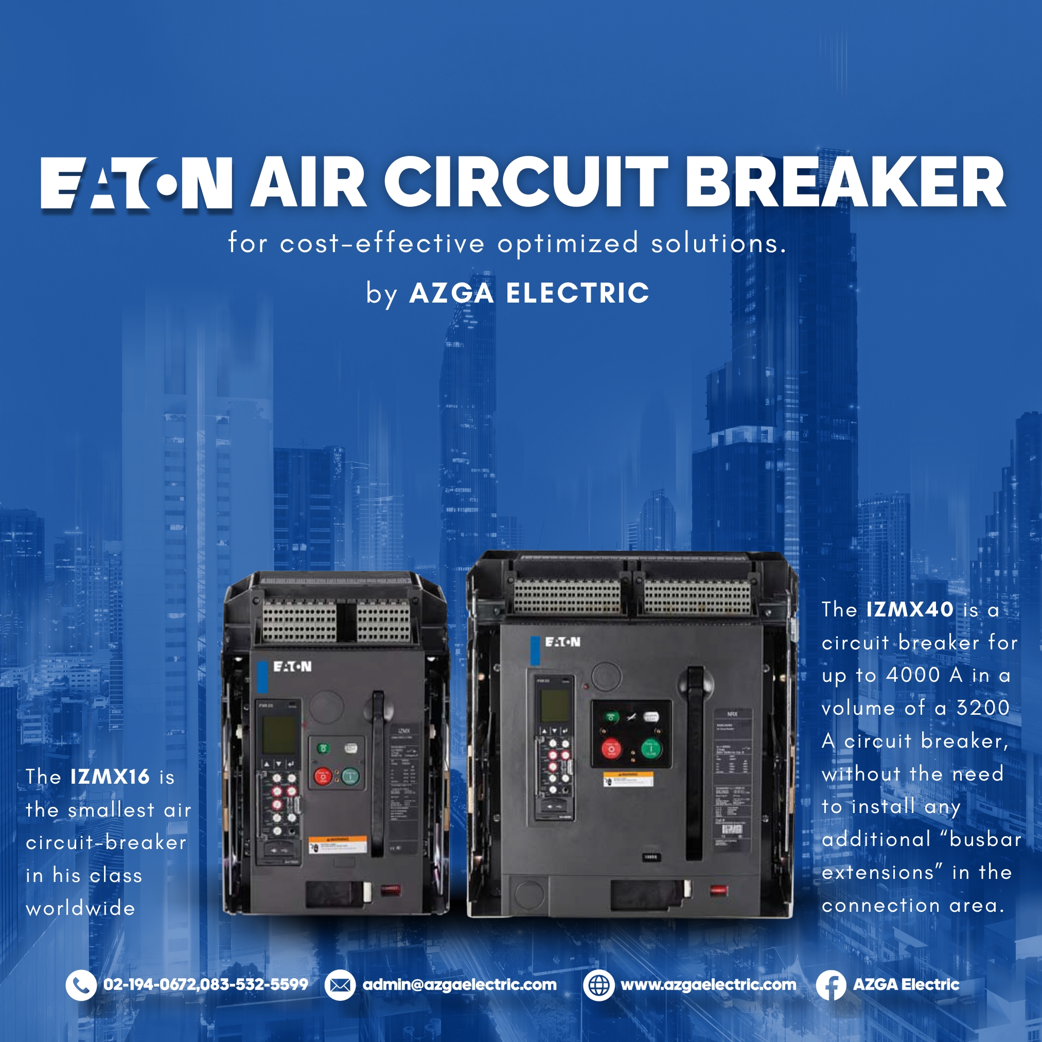 AZGA Electric - มั่นใจทุกการป้องกัน ด้วย 