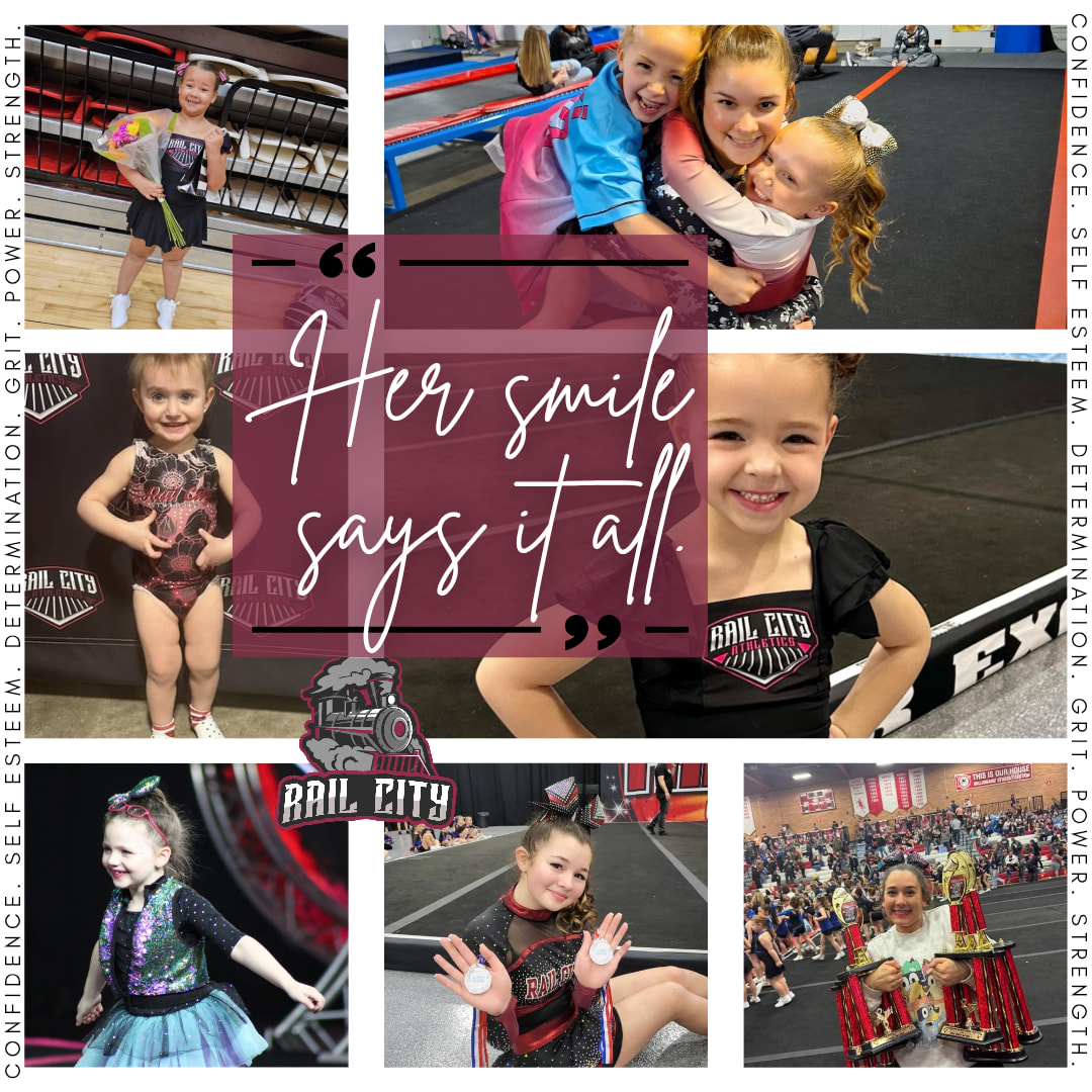 Rail - Her smile is powered by confidence, strength, and determination ...