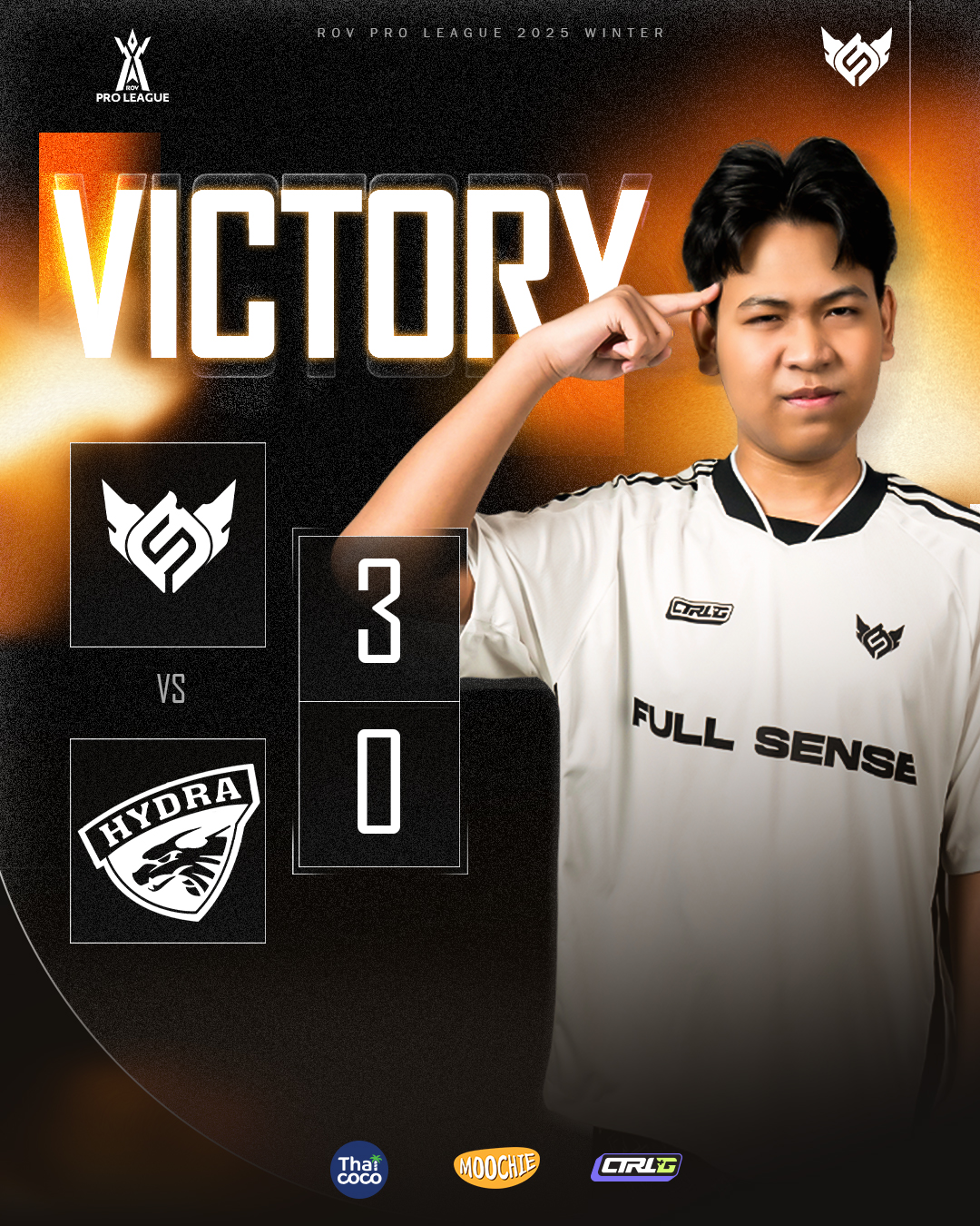 FULL SENSE - Result of RoV Pro League 2025 Winter 🏆 FULL... | Facebook