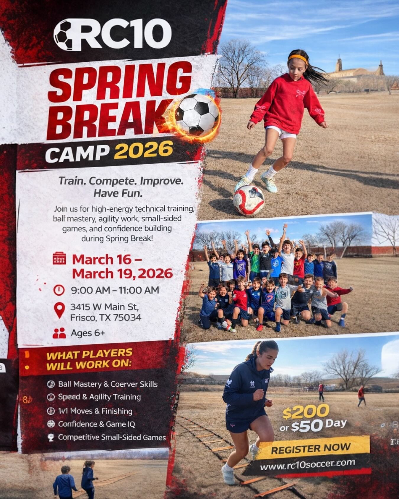 RC10 Soccer - 🔥 SPRING BREAK JUST GOT BETTER 🔥 RC10... | Facebook