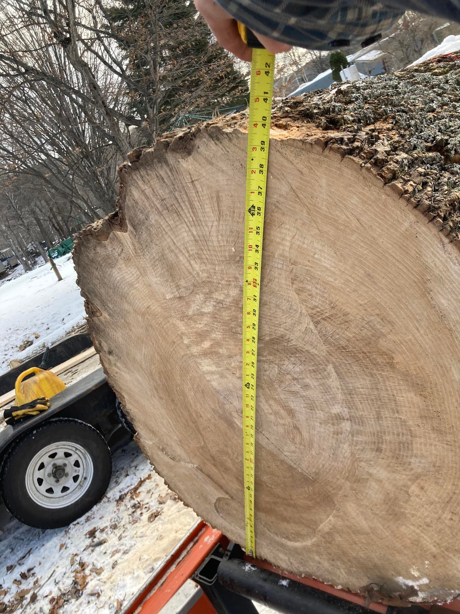 This is the largest diameter log... - Harris Custom Sawmill | Facebook