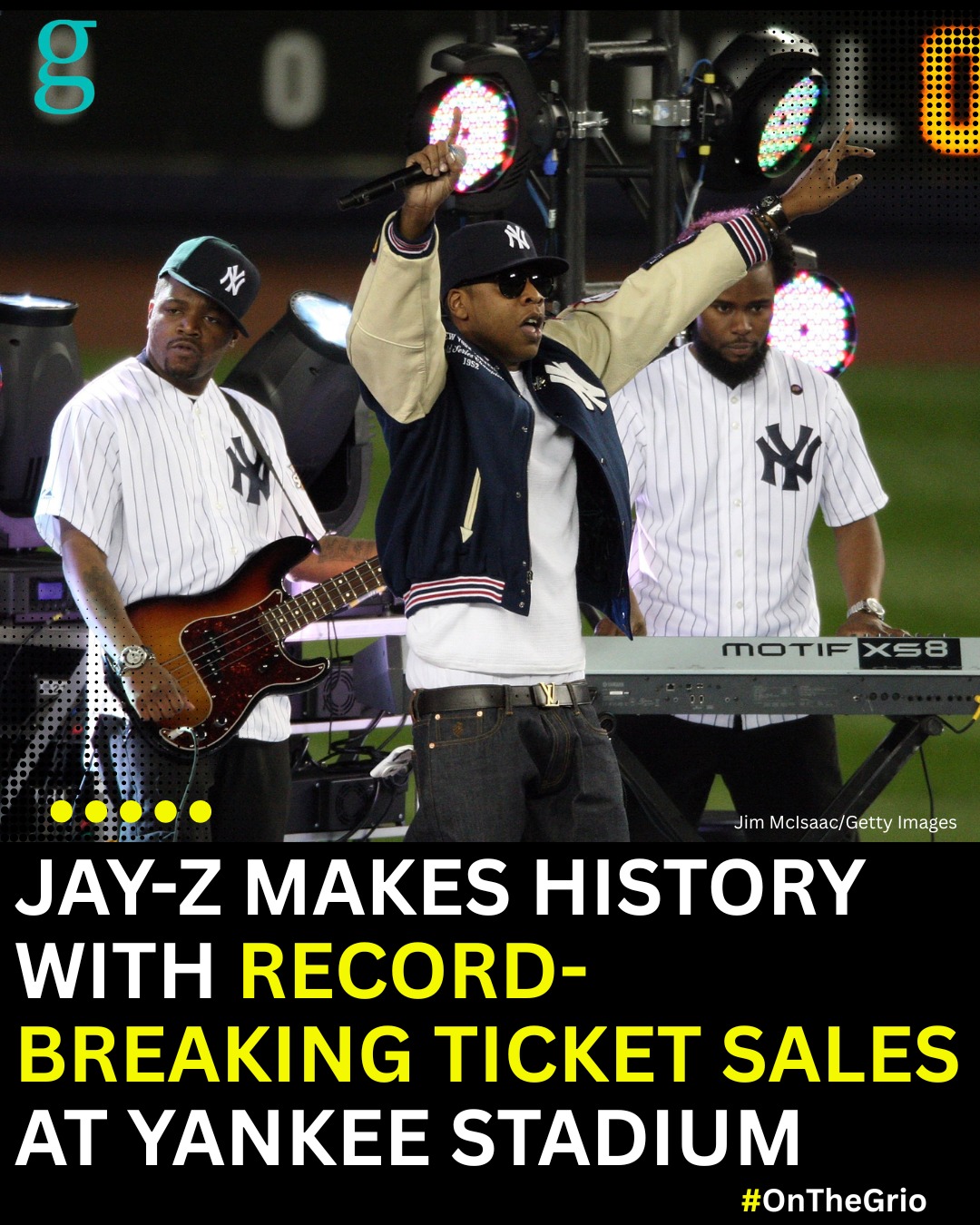 Tyler Perry spotted at Jay-Z's sold out concert at Yankee stadium