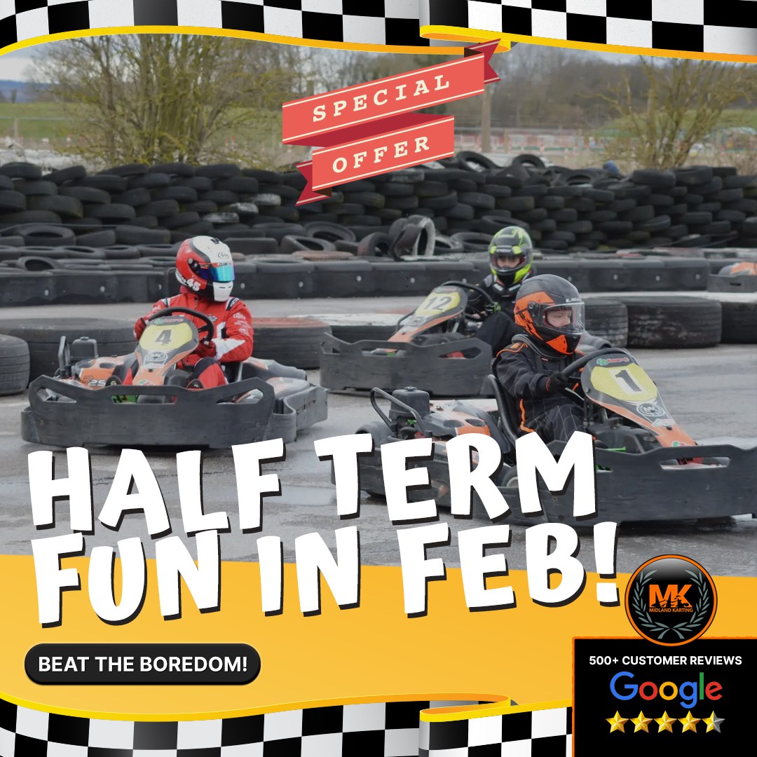 Midland Karting - 🏎️ Beat the Half Term Blues with High-Speed Fun at ...