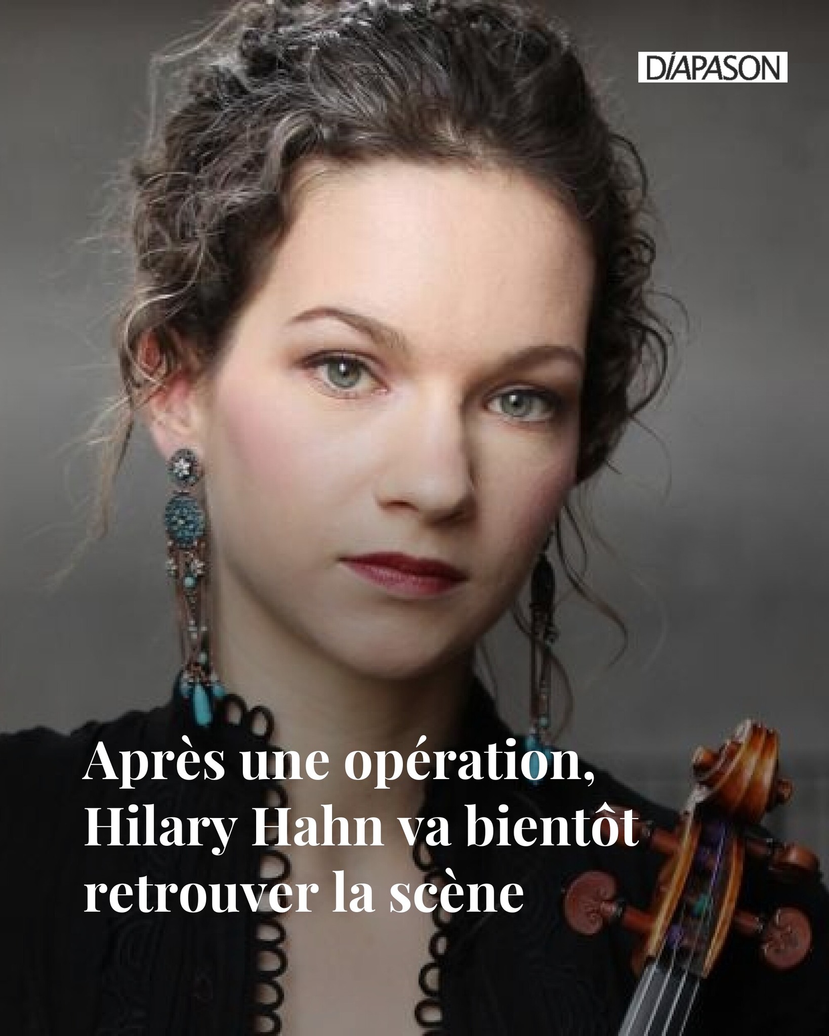Diapason - La violoniste américaine ne pouvait plus jouer... | Facebook