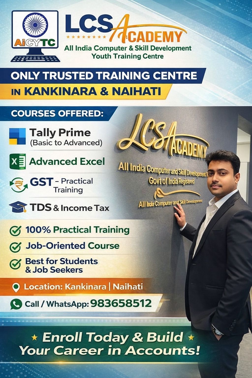 LCS Academy computer & skill development youth centre | Kankinara