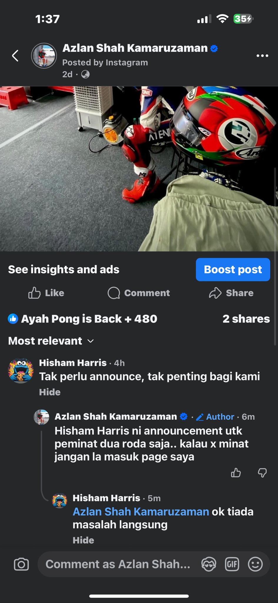 Azlan Shah Kamaruzaman added a... - Azlan Shah Kamaruzaman