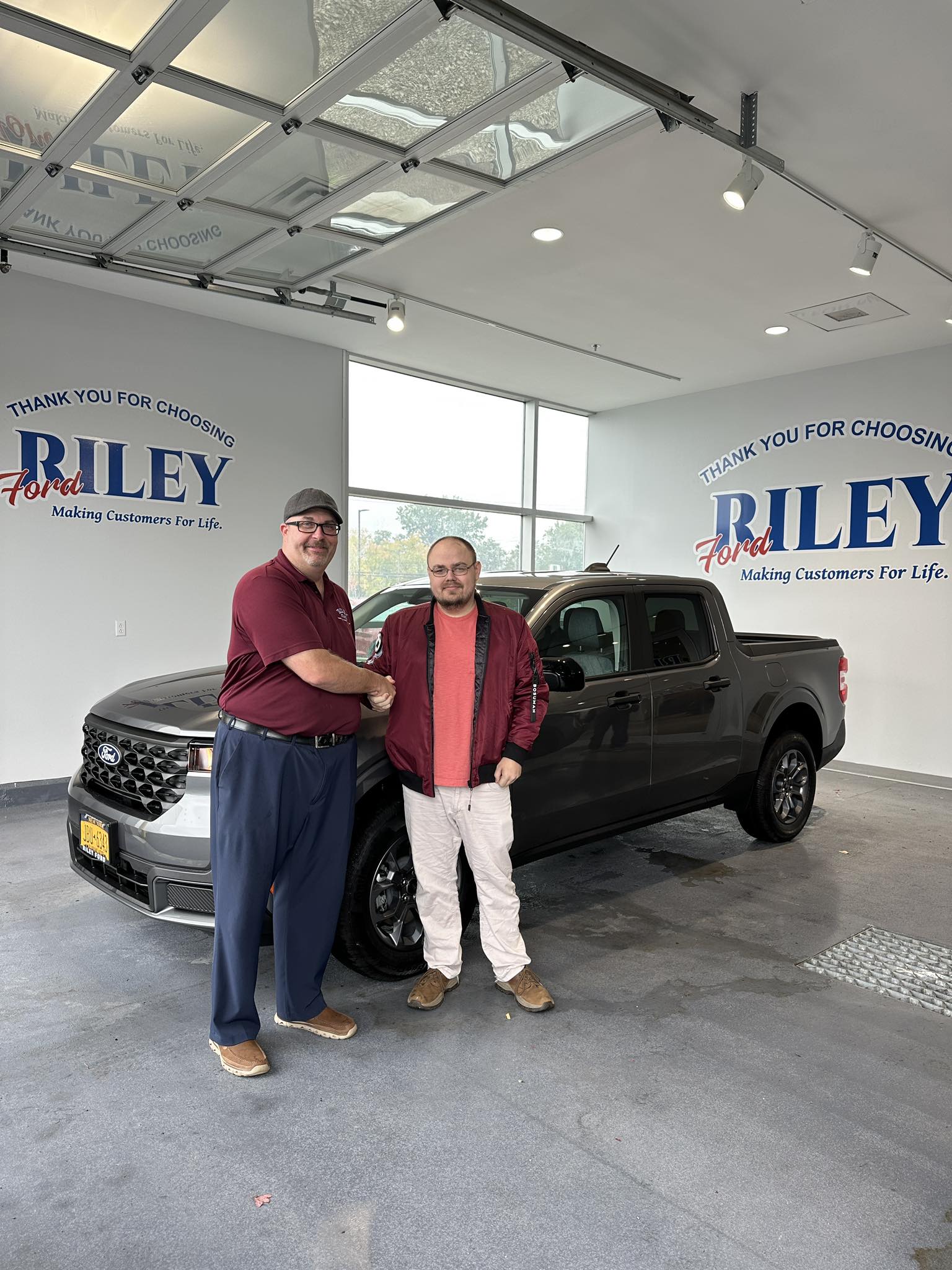Riley - Congrats to Zach on cruising out in style with his brand new ...