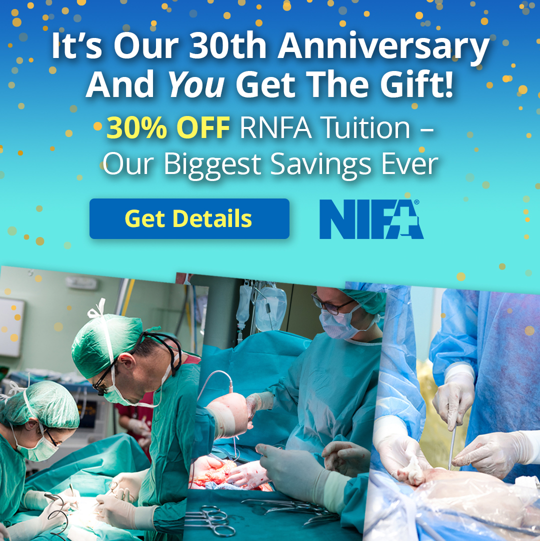 NIFA, - It’s our 30-YEAR ANNIVERSARY — and we’re celebrating YOU! For ...