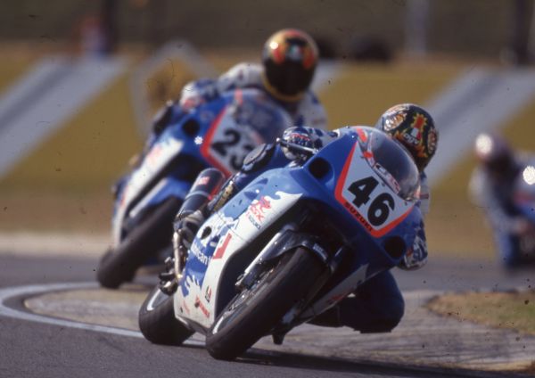 Historic - Brett McLeod Suzuki GSXR 23 Brad Anassis similar bike (Colin ...