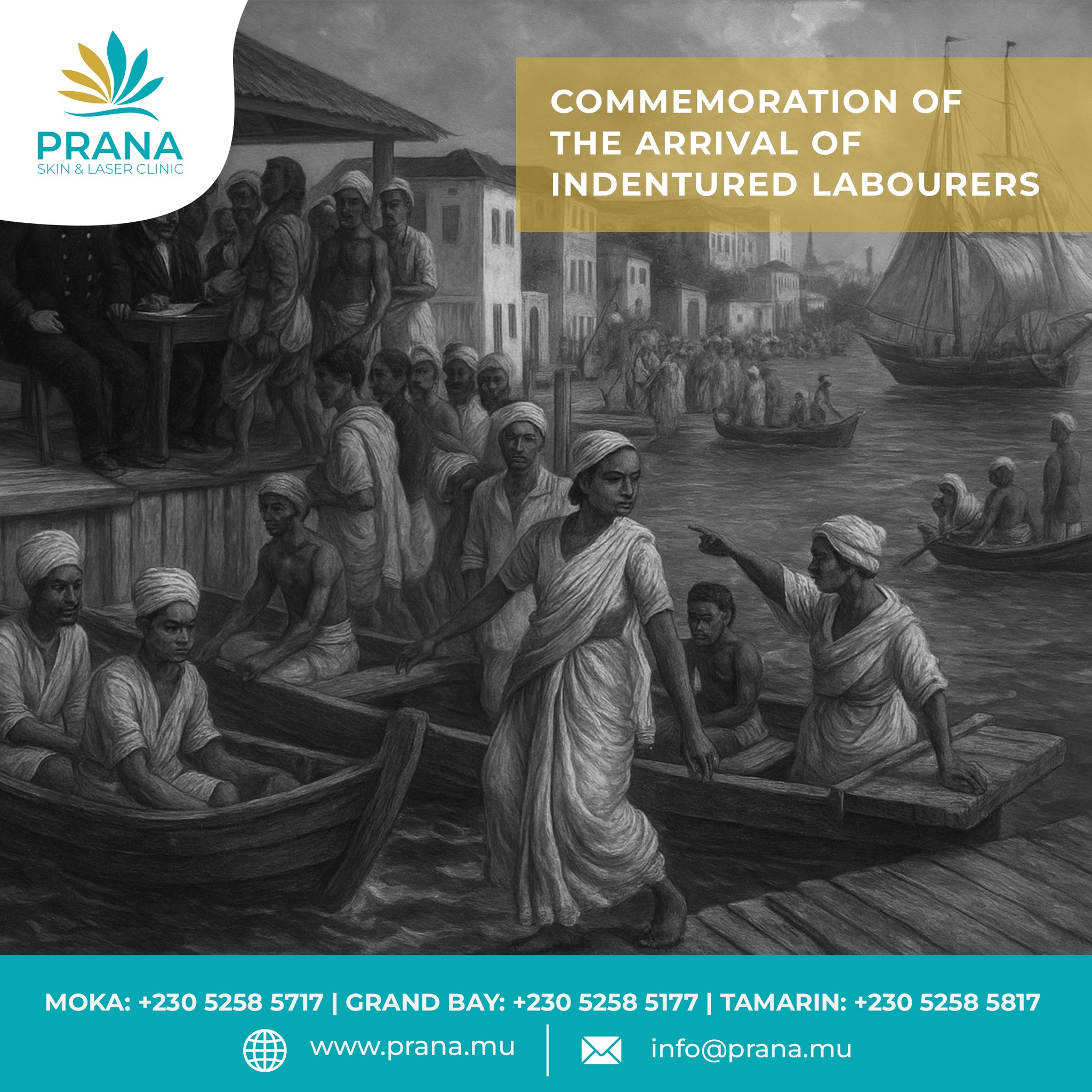 Prana - Commemoration of the Arrival of Indentured Labourers 🇲🇺 Today ...