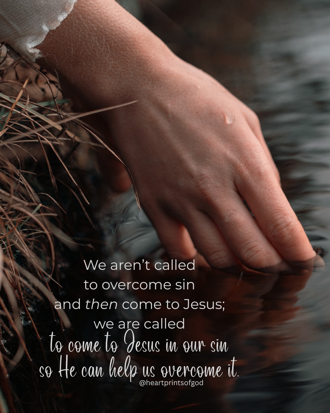 Heartprints - First, run to Jesus. Then, run from sin.~ | Facebook