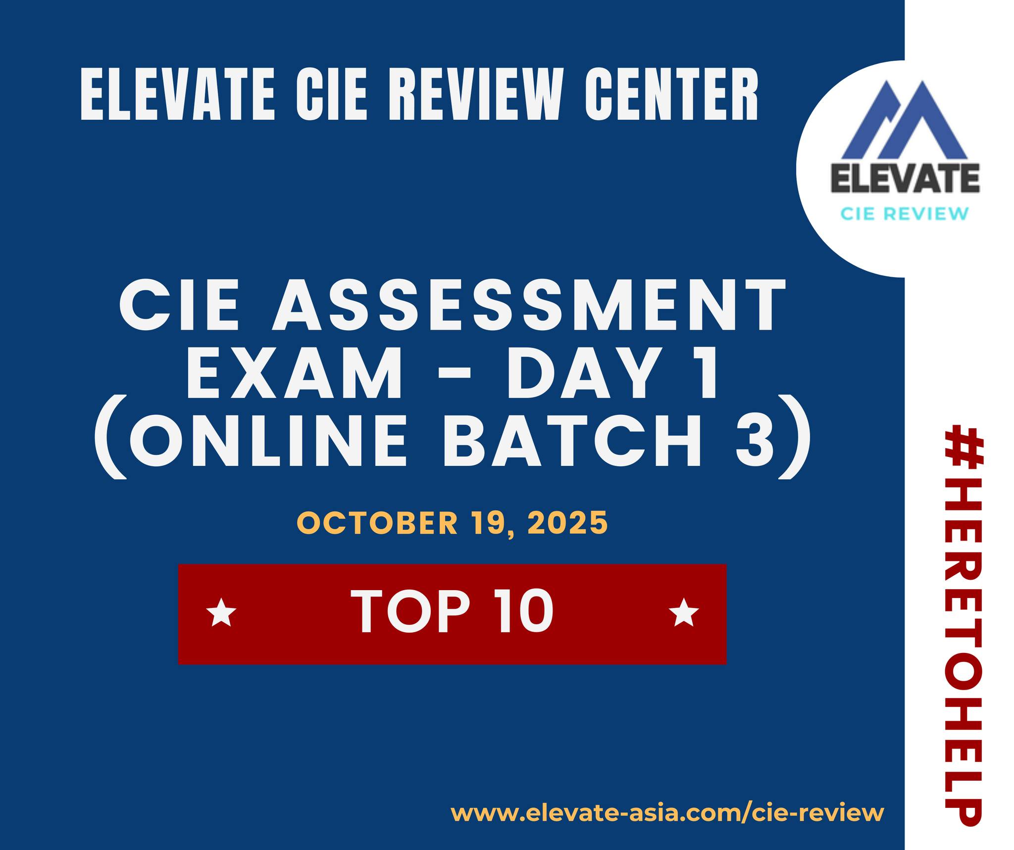 Elevate CIE Review Center - Main