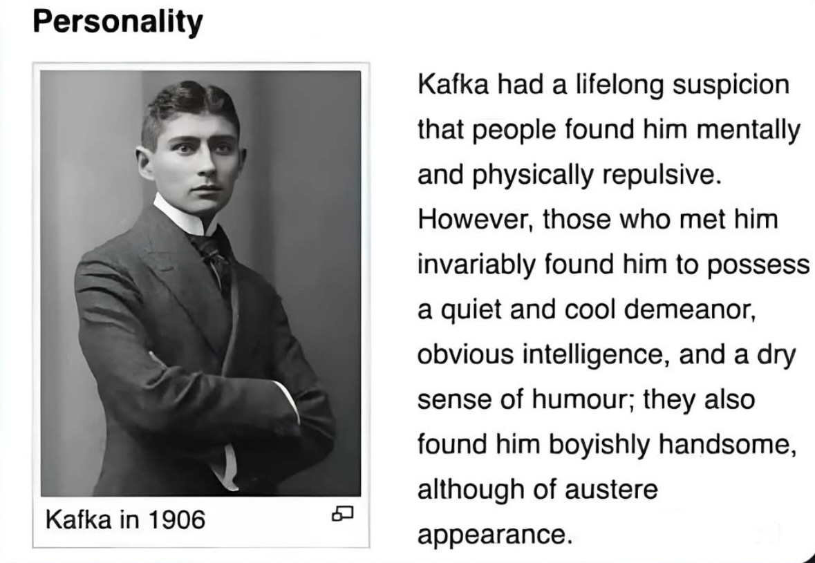 This was in one of Kafka’s letters to... - History Cool Kids | Facebook