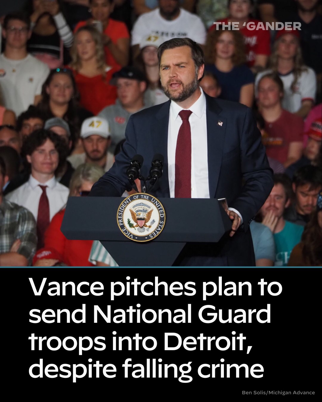 Crime is down in Detroit—but Vice... - The 'Gander Newsroom | Facebook