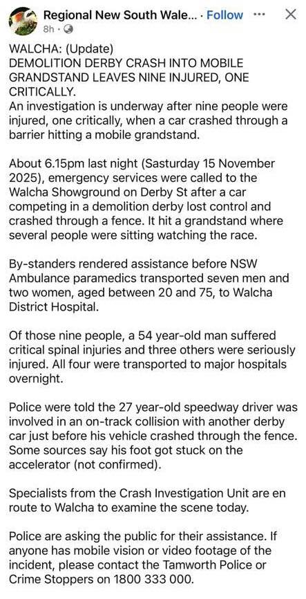 Terrible News -... - American Thunder Magazine Australia | Facebook