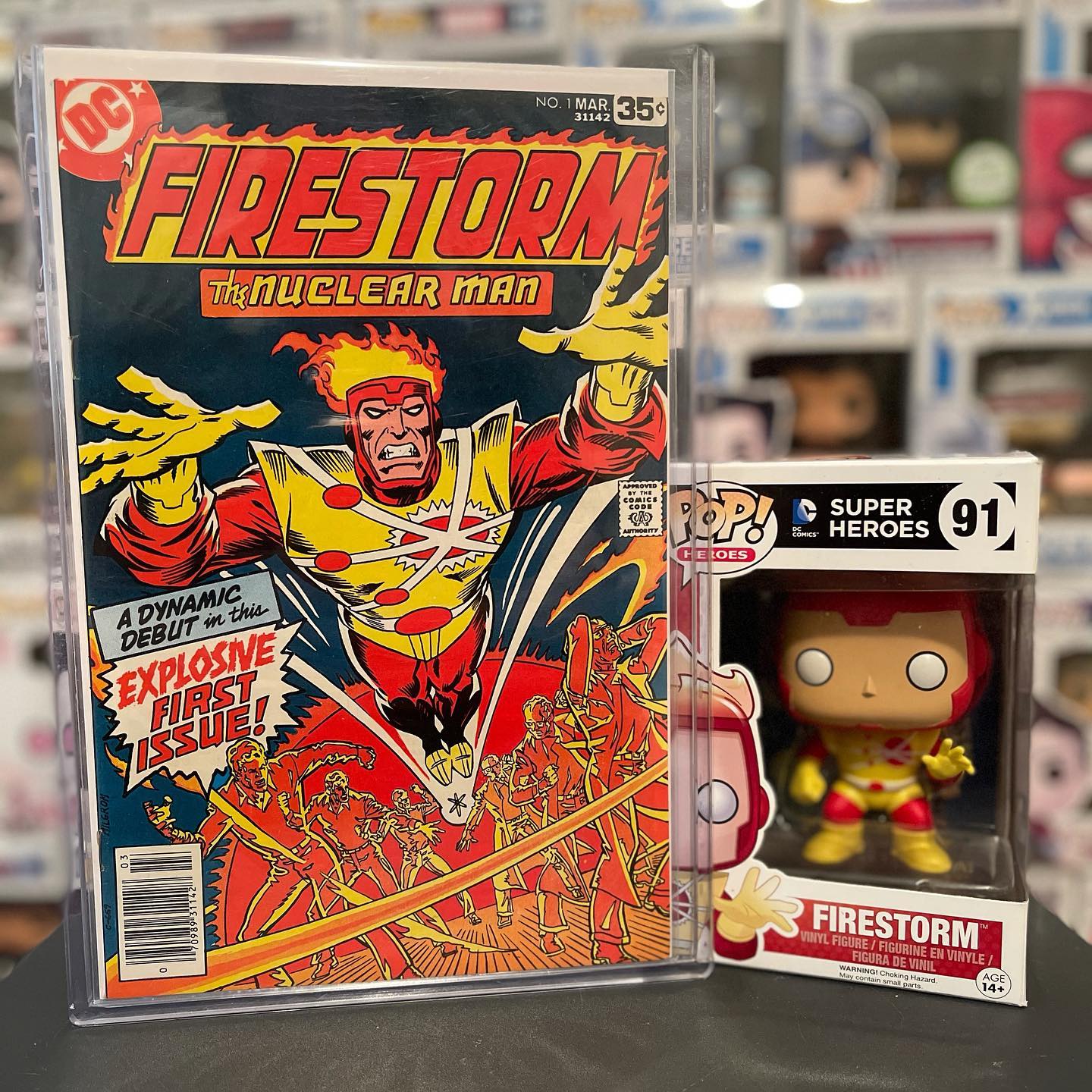 The Nuclear Man☢️ Firestorm 1st... - kinglouiescomics