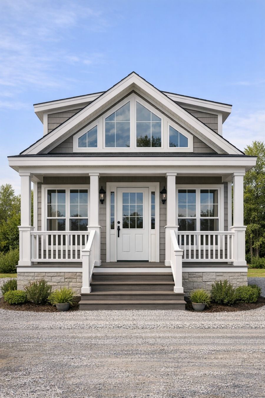 Park - Come inside this neutral stone-tone park model RV with classic ...