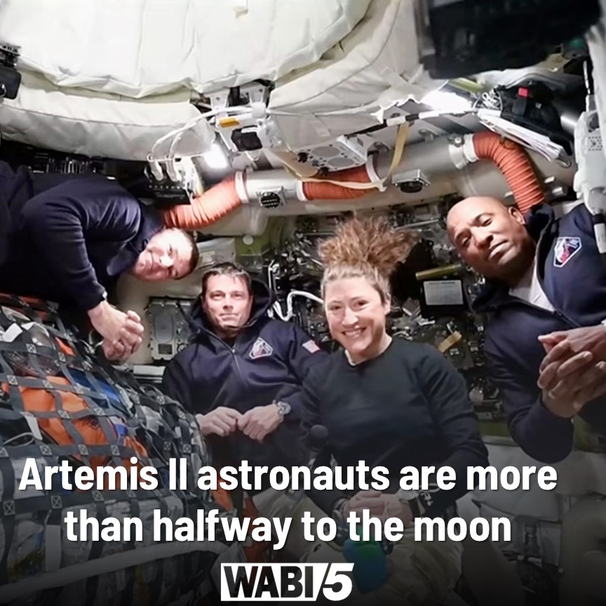 Artemis II astronauts approach moon, aim to break Apollo 13 record