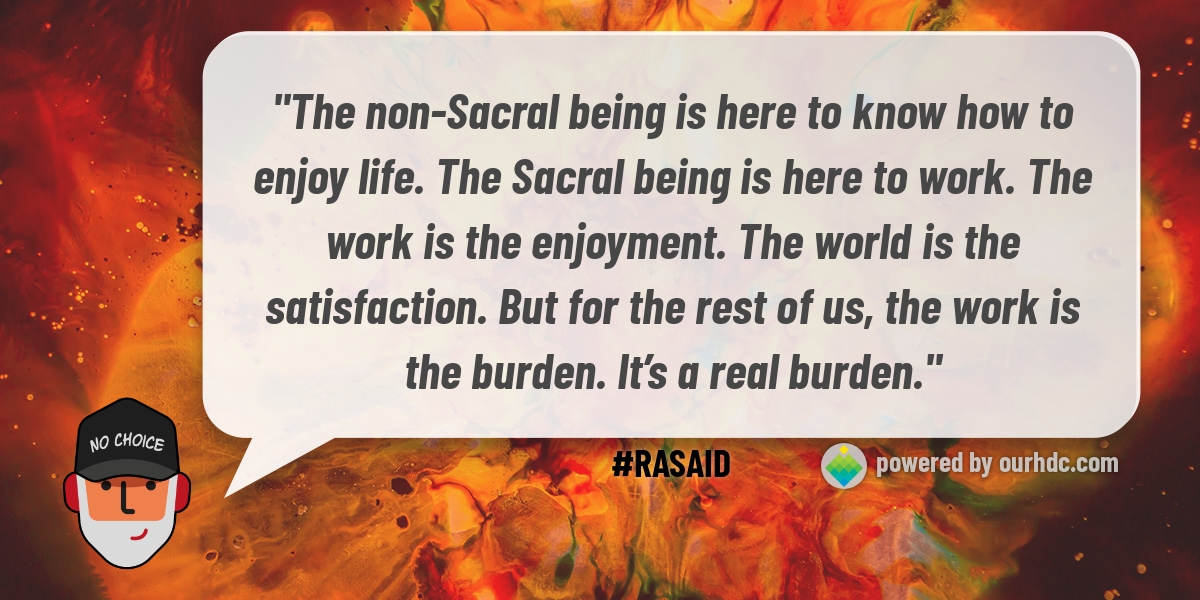 Rasaid - Daily RaQuote: About Work 