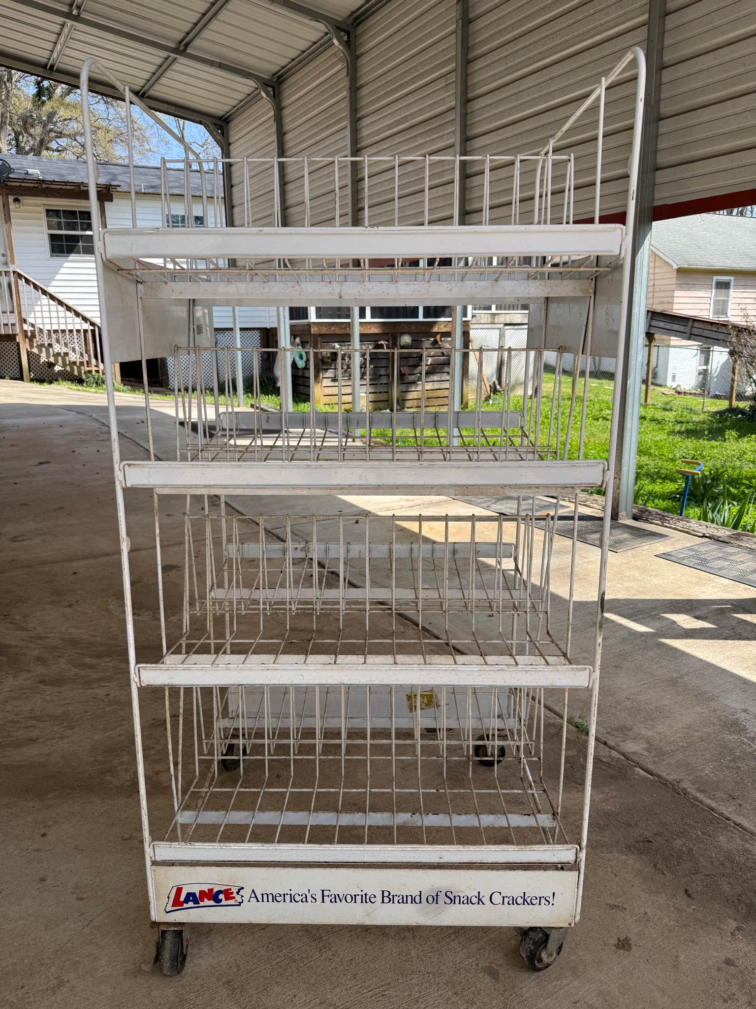Lance 2 Sided Rolling Display Rack - Dish Racks - Kingstown, North ...