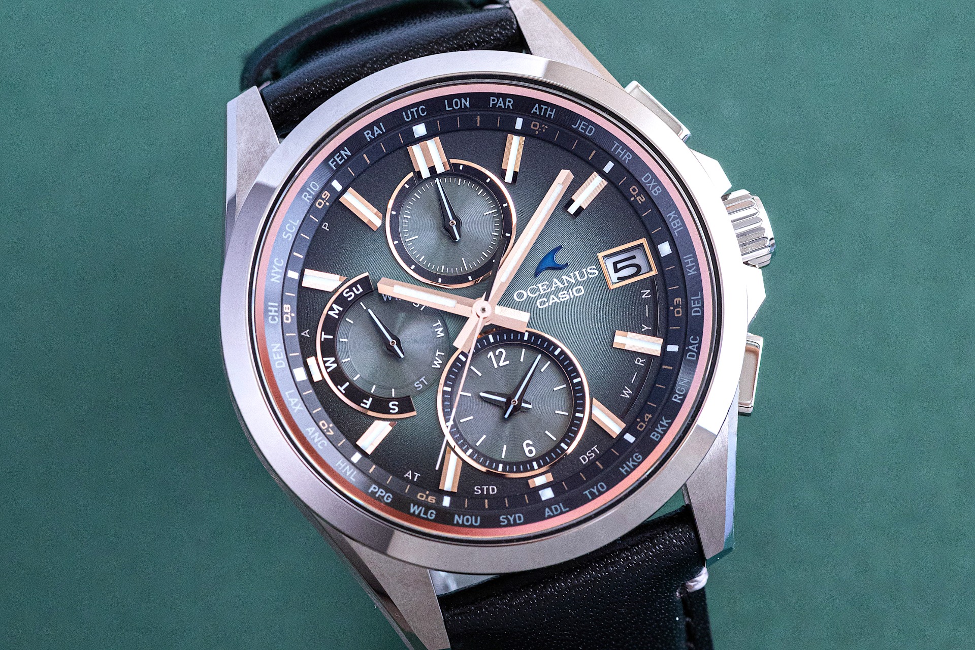 CASIO - 偏光する色彩の美。 『OCW-G1100-1A2JF』【NEW】3月発売 GPS