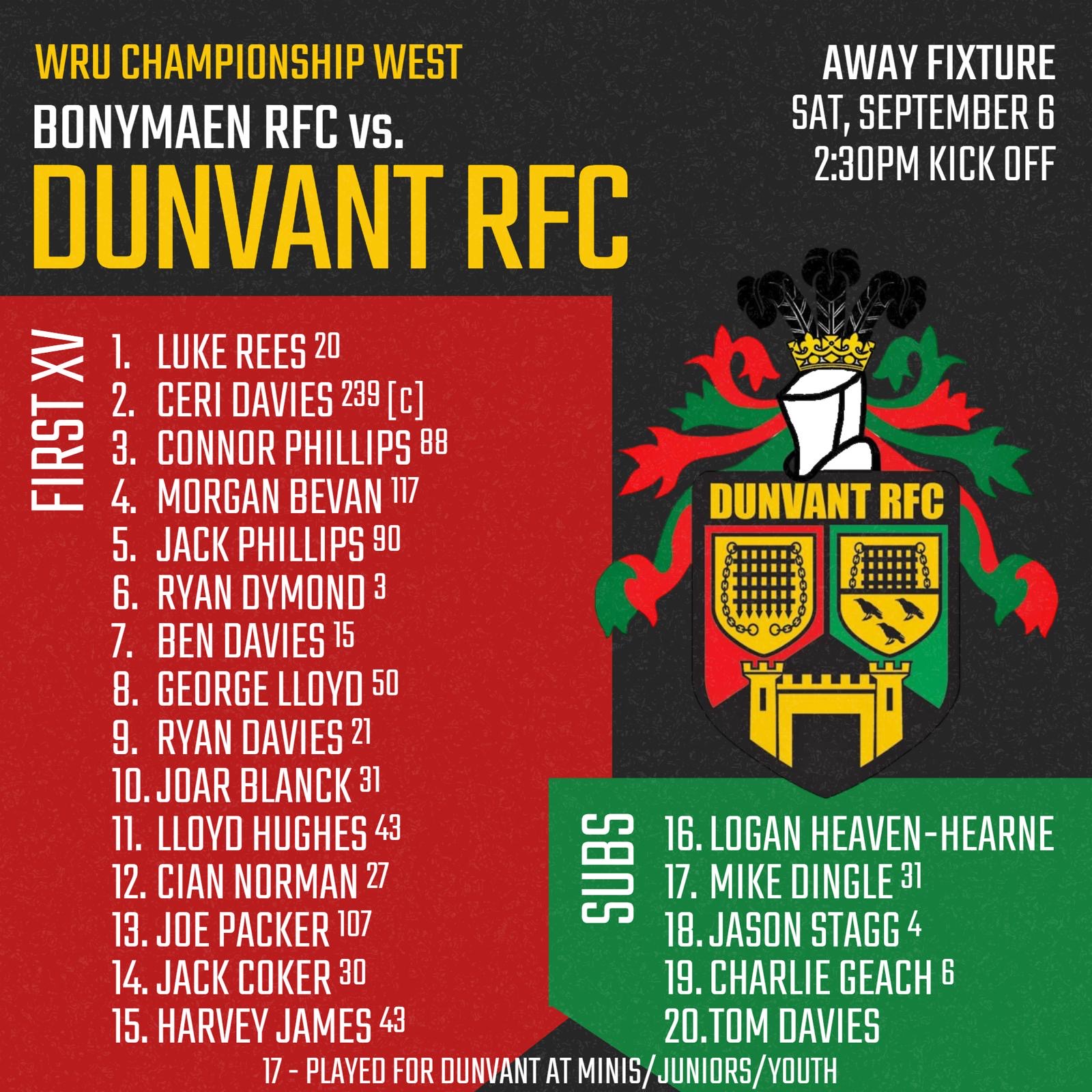 Dunvant RFC - 🔥 The wait is over…league rugby is back! 🔥... | Facebook