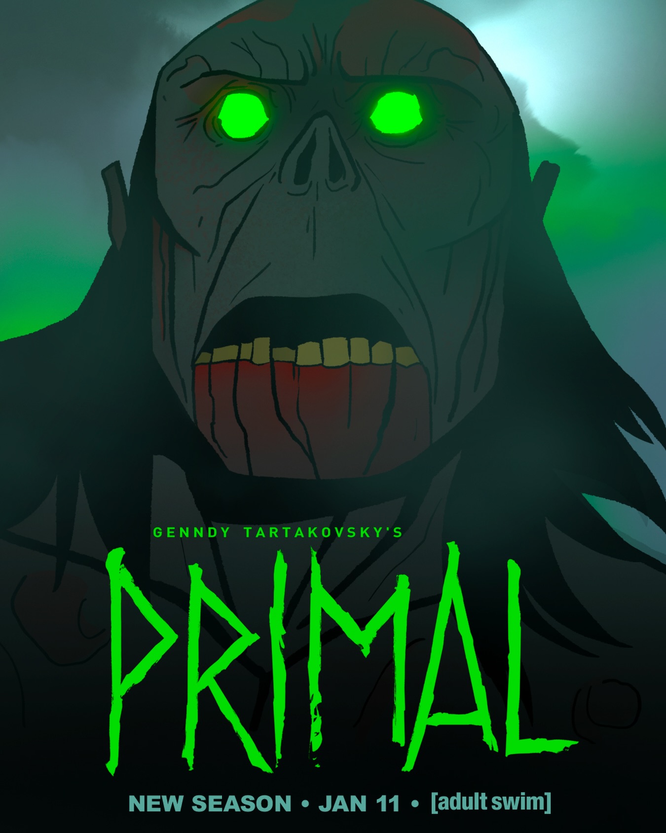 Adult - Primal Season 3 - Coming January 11th to Adult Swim | Facebook