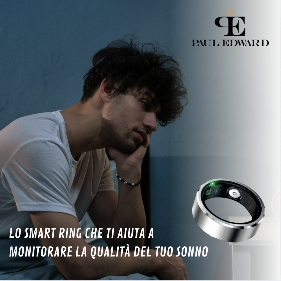 Grande Equilibrio Yin Yang Cristalli Neri E Bianchi Placcati In Oro 24 Carati Anello